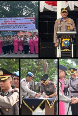 Sertijab Wakapolres Inhu Digelar, Kompol Syahrizal Resmi Jabat Wakapolres Indragiri Hulu