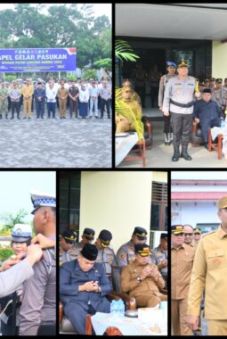 Polres Inhu Gelar Apel Pasukan Operasi Patuh Lancang Kuning 2026, Fokus Tingkatkan Keselamatan Berlalu Lintas